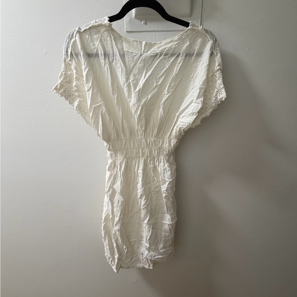 Zara White Boho Mini Dress – Size XS - Picture 3 of 3